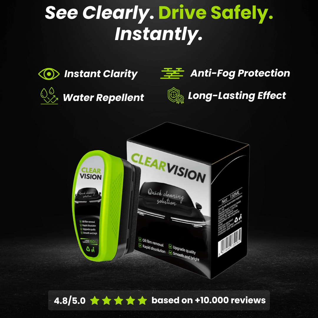🔥 Limited Time ClearVision - Crystal-Clear View in Any Weather