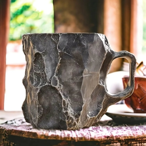 🔥2025 HOT SALE ✨️ New Mineral Crystal Coffee Mugs☕
