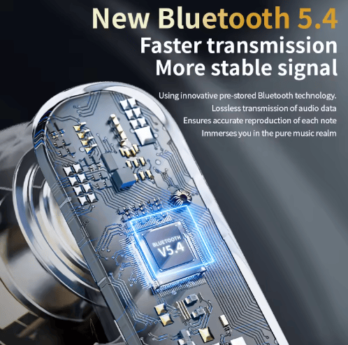 🚀 AI Translation Headphones – HD Color Screen & Intelligent Noise Reduction