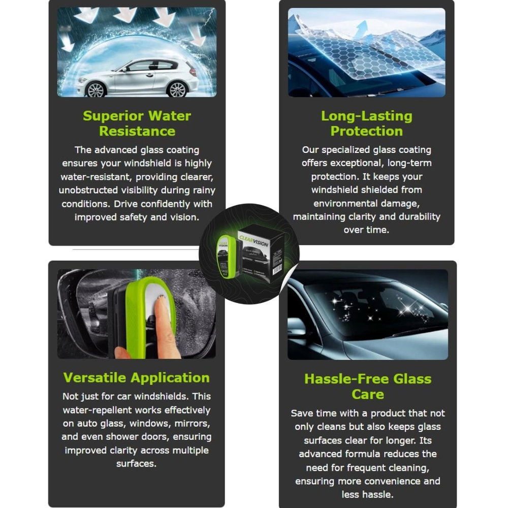 🔥 Limited Time ✨ ClearVision - Crystal-Clear View in Any Weather