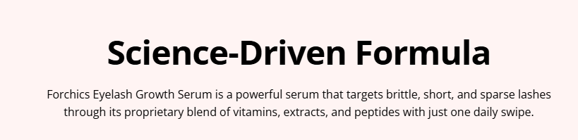 Eyelash Growth Serum