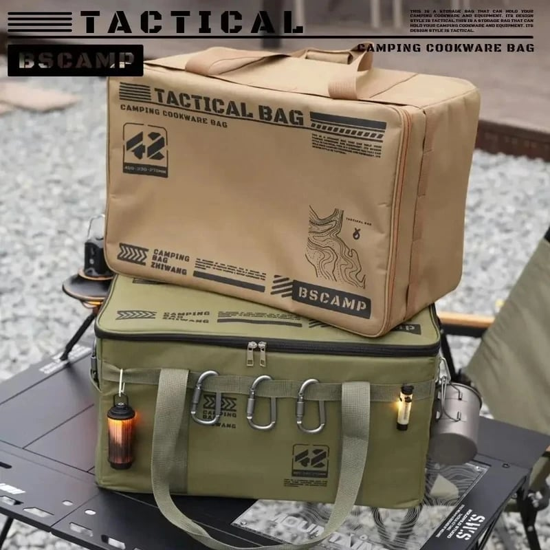 🔥Large Capacity Outdoor Folding Storage Bag Waterproof Portable Camping & Picnic Organizer