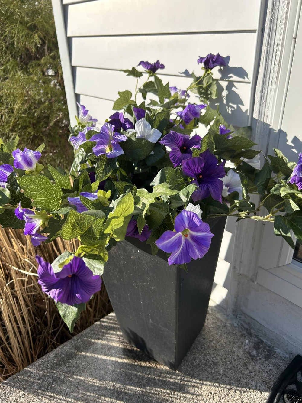 🔥Spring Faux Petunias Silk Flower UV Resistant No Fade Floral