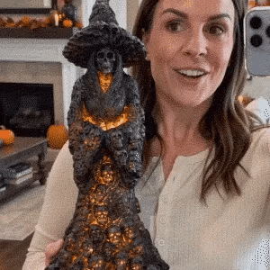 🎃Early Halloween Promotion🏆Skeleton Witch Ornament